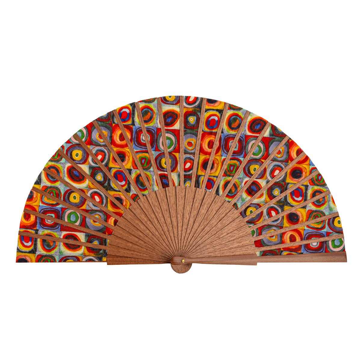 Kandinsky Print Hand Fan Lorelei
