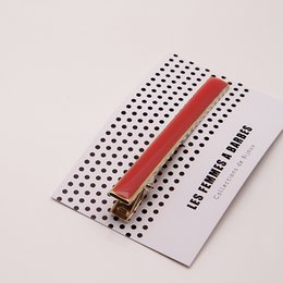 CHANCE Croco GM hair clip