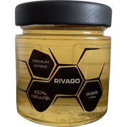 Acacia honey, 300g. Natural, premium quality honey with a rich, golden color and a delicate, floral flavor.