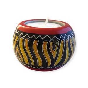 Teelicht Kisii Stein rund 15