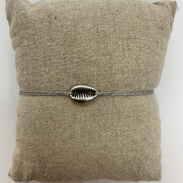 Lille Silver Shell armbånd