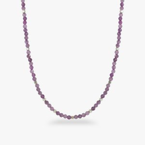 Amethyst Choker Silber