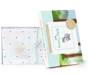 Potty Training Box - Potty training in 1 week - Includes stickercards and stickers