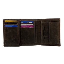 Portefeuille Homme - Portefeuille Homme - Portefeuille Arrigo - Modèle Billfold en Cuir de Buffle 3 Couleurs
