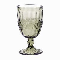 WATER/WINE GLASS 27 CL VINTAGE OLIVE
