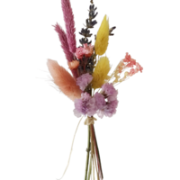 Romantique droogboeket 30cm