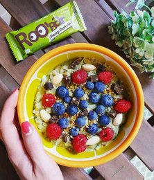 Hemp Protein Bar, organic, Roobar, 30g