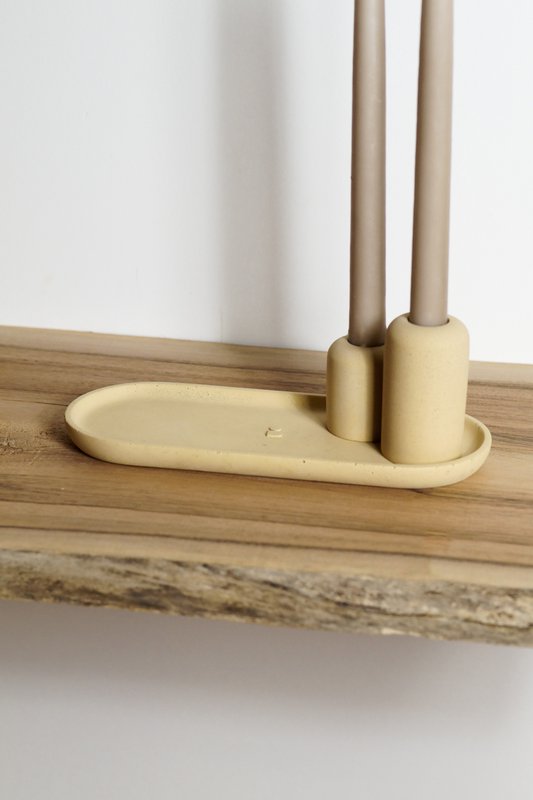 Beige tray