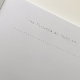 Planbook A4