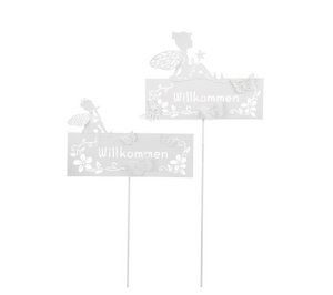 Schild Willkommen a. St. 2 Mod.