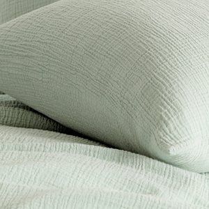 Crinkly - Katoenen mousseline - Tetra - Pastelgroen