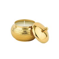 Large model golden round candle