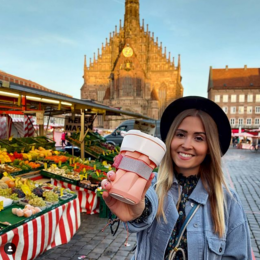 MuC My helpful Cup® Blossom - gobelet pliable réutilisable
