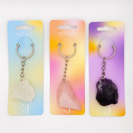Keychain Rose quartz