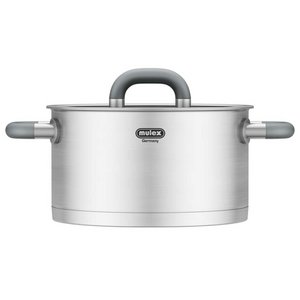 LUGANO Edelstahl Topf 24 cm