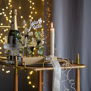 Houten plug "Gelukkig Nieuwjaar" 8x1st