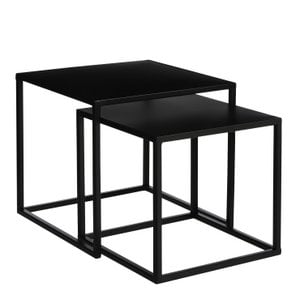 Side table set Goa Black