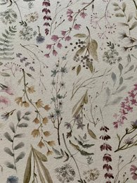 Rectangular Tablecloth, Linen-Cotton Mix, Printed | Aitana