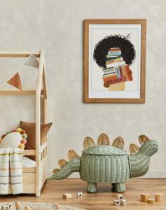 Buchplakat – Today A Reader Tomorrow A Leader