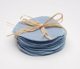 Muslin make-up removal pads (set of 10)