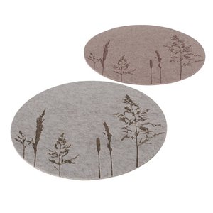 Tischset Gräser vilt Ø38cm