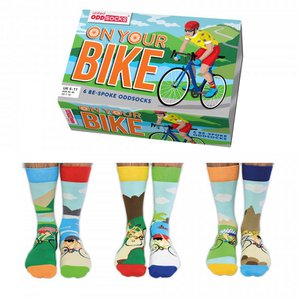 On Your Bike Fahrradsocken 39-46 ODDSOCKS