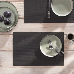 Placemat 30x45cm Wrap  752 Carbon Black