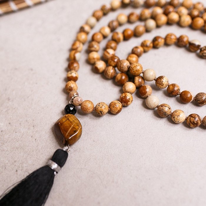 Knowing your Path Gemstone Mala