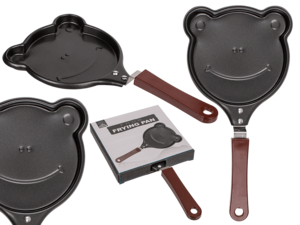 Frying pan, frog,