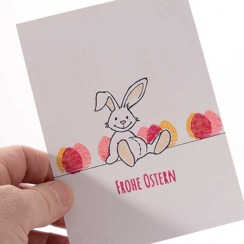 Stempel: Stofftier Hasi