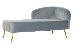 CHAISELONGUE DENNEN POLYESTER 160X80X90 FLUWEEL MB184873