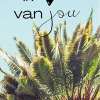 Minikaartje 'Ik hou van jou'