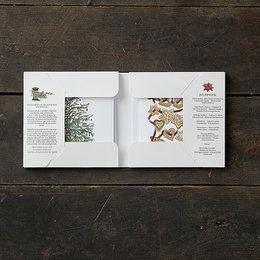 ŚWIĄTECZNY HYGGE - KWADRATOWY TŁOCZNIK NA KARTĘ