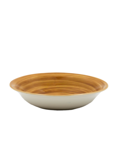 Dolce Latte Caramel Ceramic Soup Plate