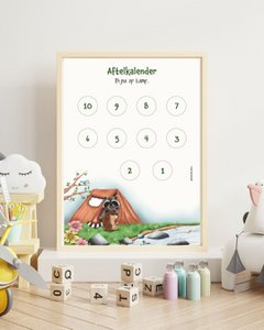 Countain calendar - Almost at camp