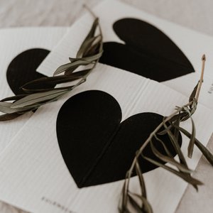 Sponsdoekjes hart in set van 3 (VE = 10 stuks)