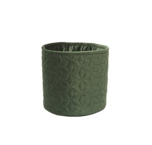 Jul Fluwelen Opbergbak (Verde)