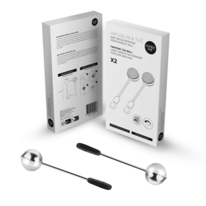 Infuse roterende theebal - doos van 2