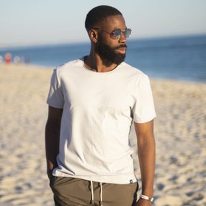 Grey T Shirt Men Summer