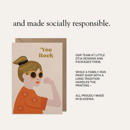 Nanna Card, Eco-Conscious Greeting Card