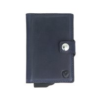 Kartenetui plus Brieftasche Vintage Blue
