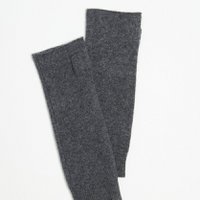 UNI 3 – Fäustlinge aus anthrazitfarbenem Kaschmir