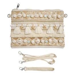  Cell phone strap with rhinestone accents, available in multiple colors including Aurora White, White, Black, Grey, Brown, Champagne, and Red.