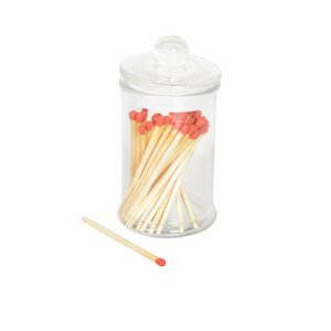 Lit in transparent glass pot - Lot of 40