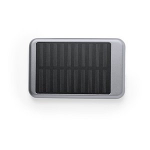 Powerbank Charging Station 4000 mAh with Solar Charging GRAY