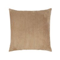 Cushion cover Soft Rib - Light brown