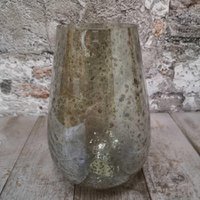 Lara Vase stones luster Small 14x20 (CHO91493)