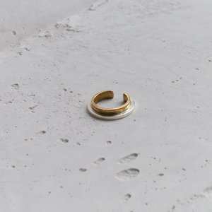 Midi-Zweiton-Ohrmanschette