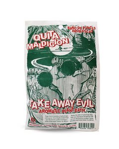 Haal het kwade aromatische plantenbad weg