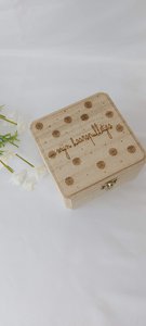 Houten bewaarkistje | Mijn haarspulletjes